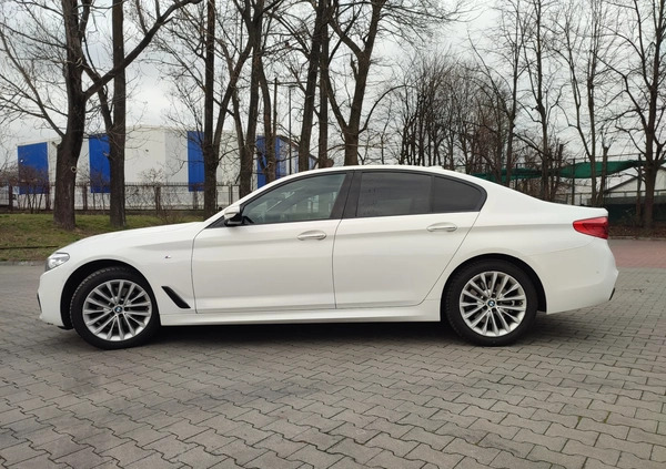 BMW Seria 5 cena 118700 przebieg: 156000, rok produkcji 2017 z Kutno małe 67
